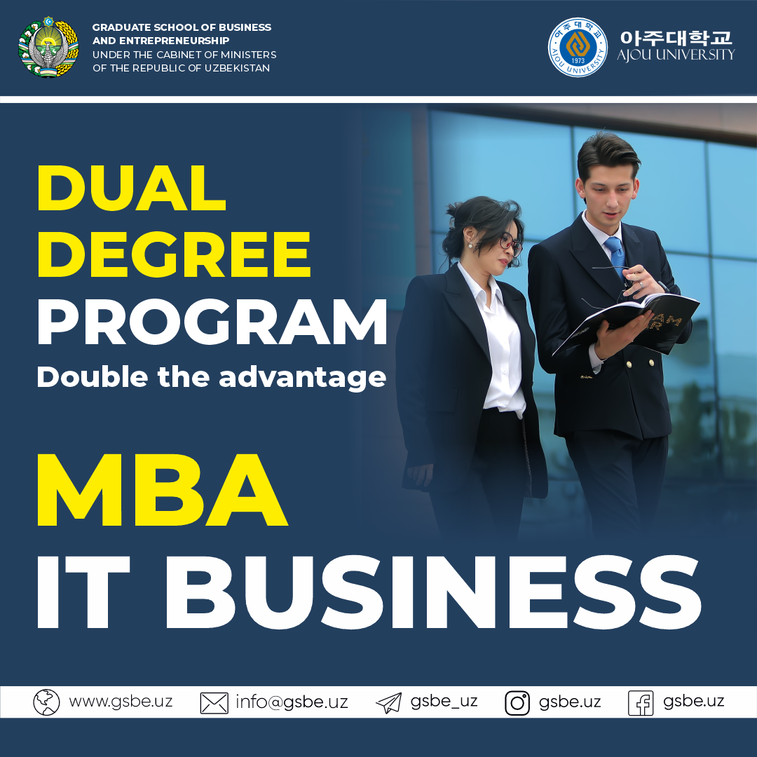 #GSBE #GraduateSchool #SouthKorea #AJOU #MBA #IT